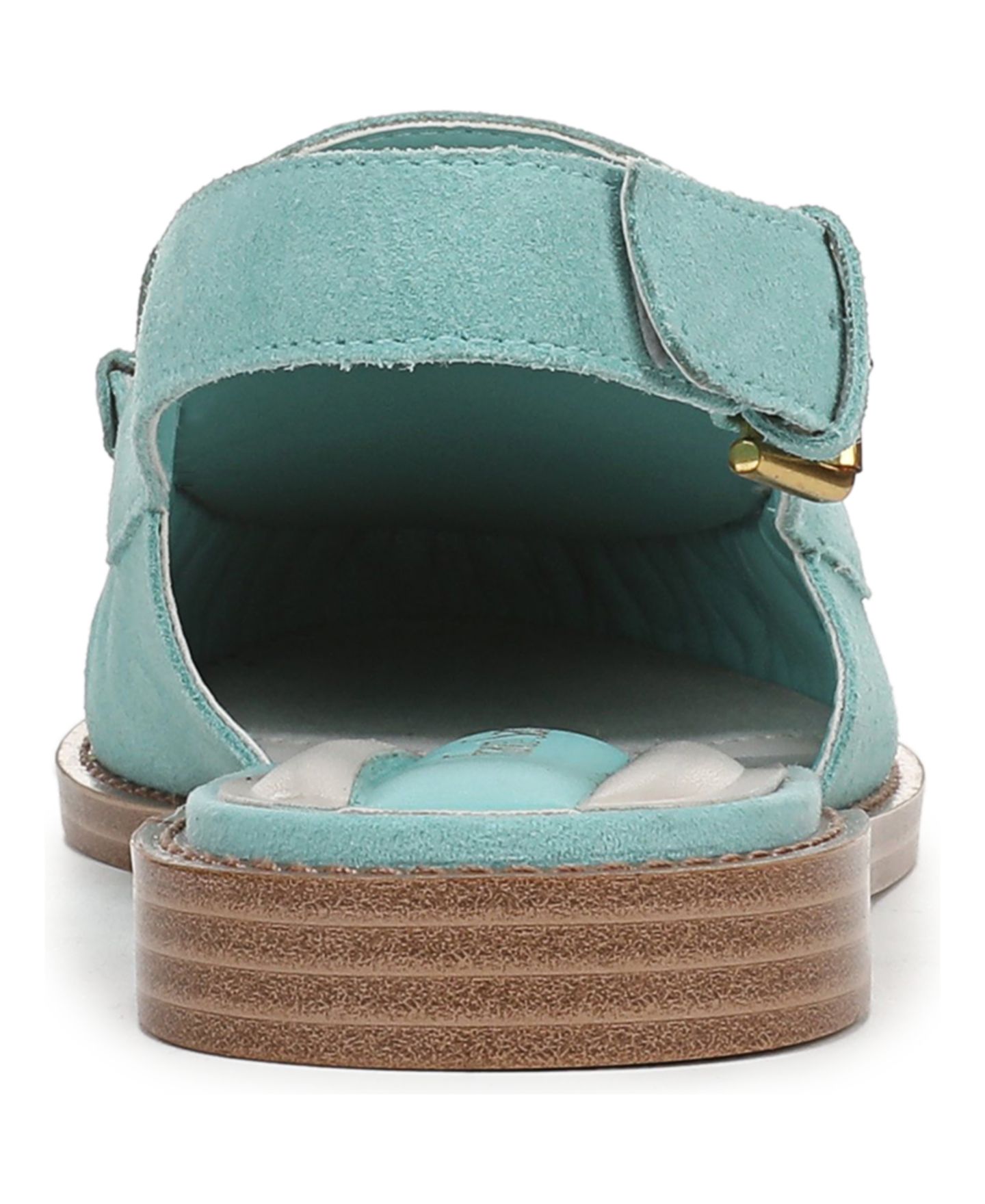 Женские туфли Franco Sarto Sully Round Toe Slingback, цвет: Аквамариновый кожаный — фото 3
