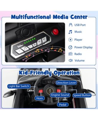 12V Licensed Ford Mustang Shelby GT500 Kids Ride on Car with Remote Control for Kids Aged 3-8