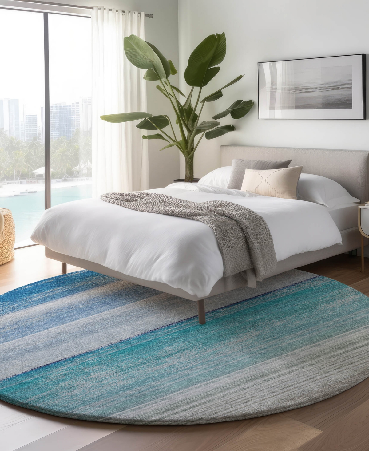 Dalyn Pacifica PA7 8'x8' Round Area Rug