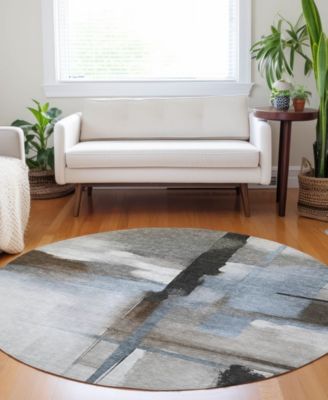 Ravenna RN9 8'x8' Round Area Rug