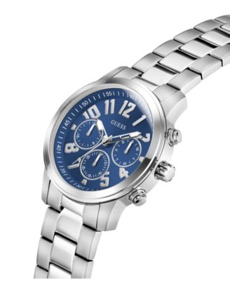 Women's Silver-Tone Analog Watch, 44mm