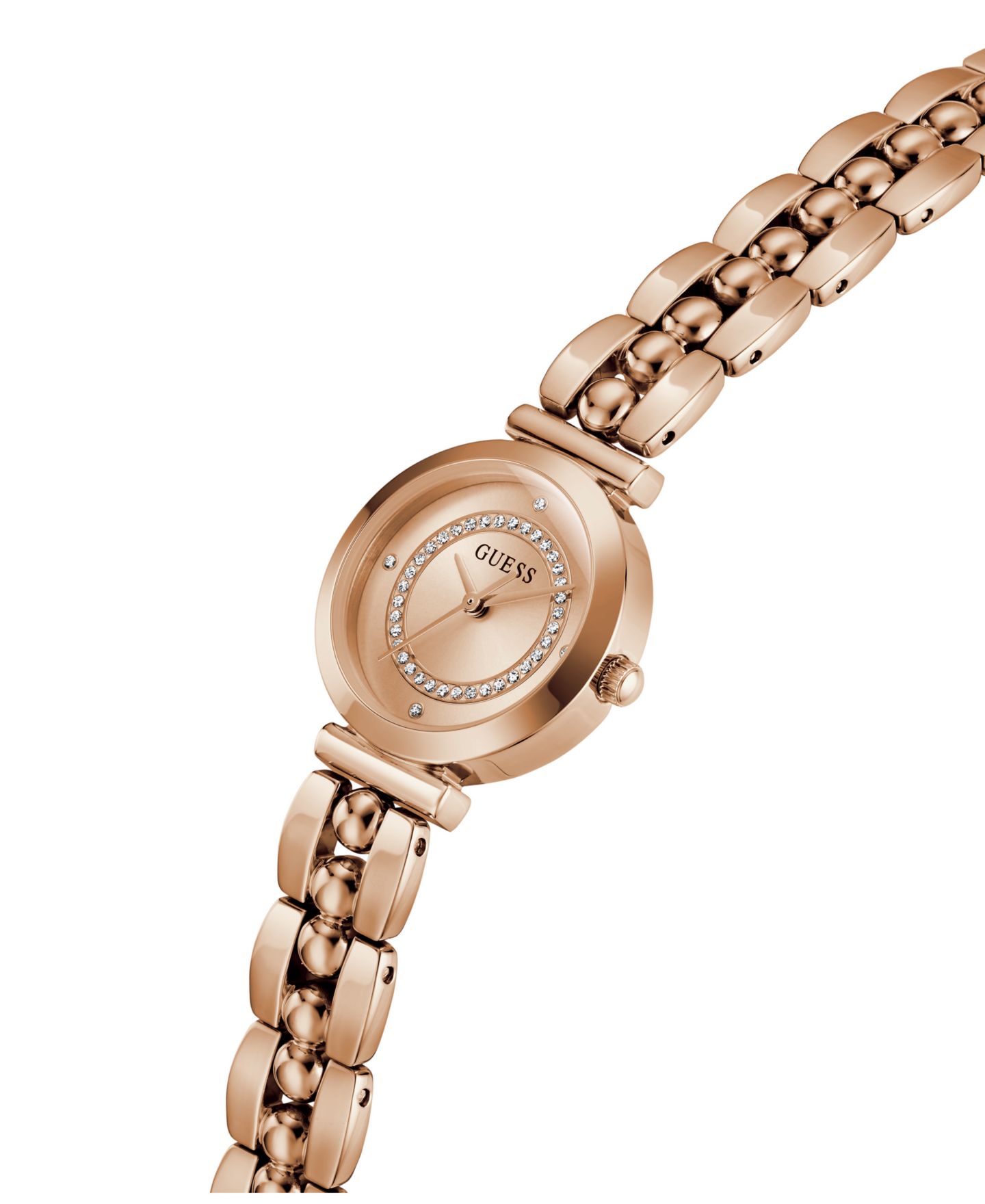 Женские часы GUESS Rose Gold-Tone Analog Watch, 26mm — фото 4
