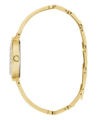 Women's Gold-Tone Glitz Analog Watch, 30mm