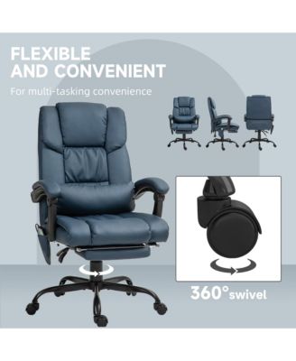 Massage Office Chair, Office Chair with 6 Vibration Points,