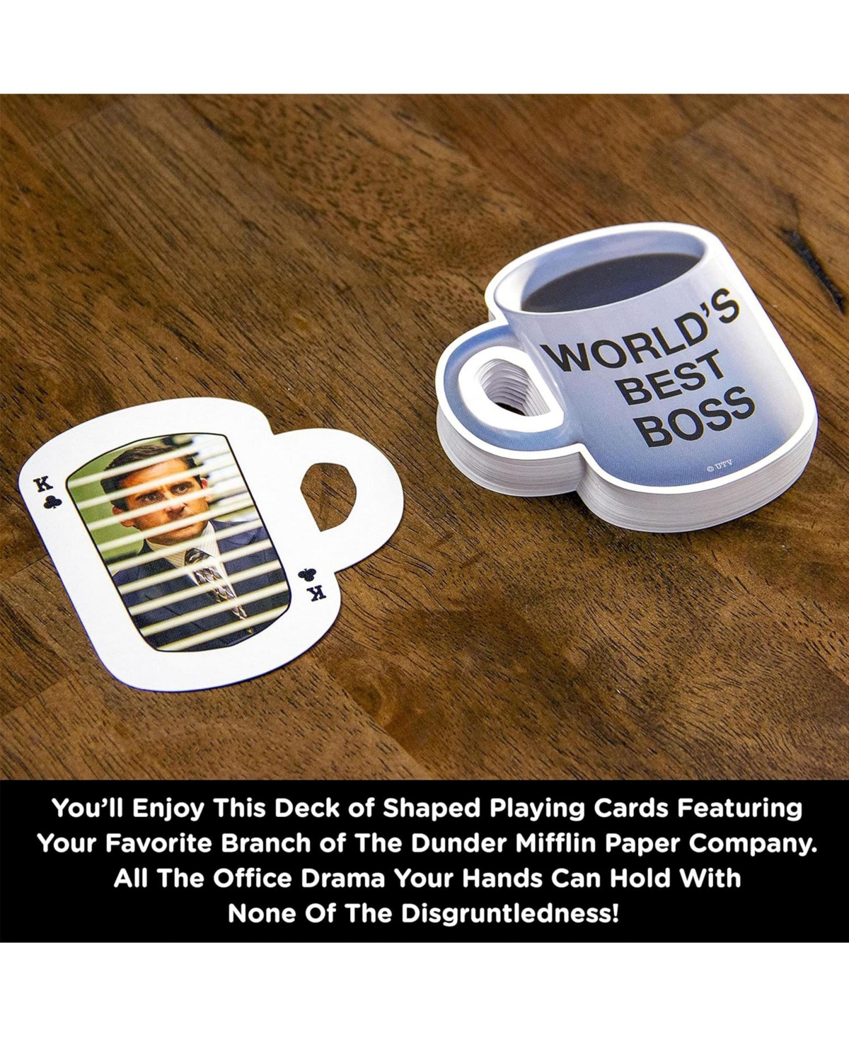 The Office Coffee Mug Shaped Playing Cards
