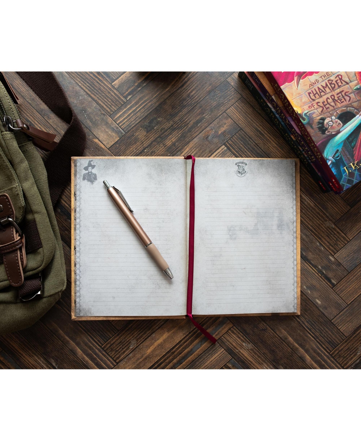 Harry Potter House Gryffindor Light-Up Hardcover Notebook