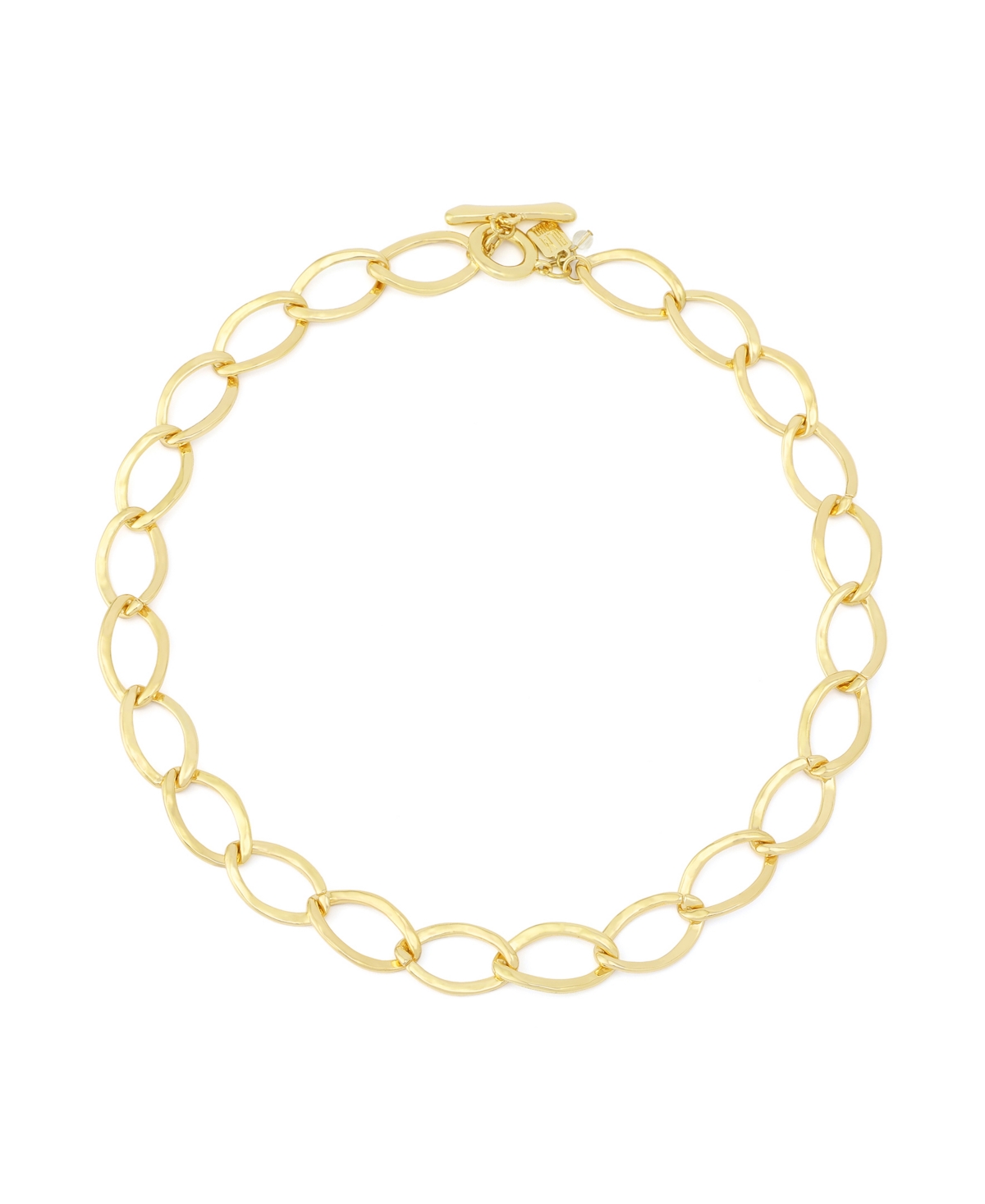 Robert Lee Morris Soho Gold Link Collar Necklace