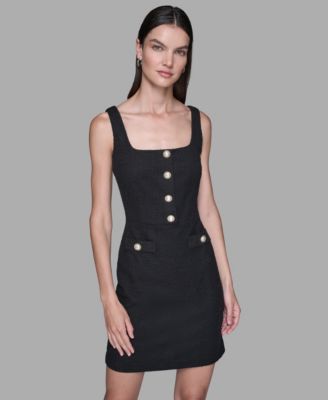 Women's Square Neck Sheath Dress
