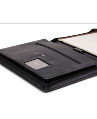 Men's Nappa Vitello Deluxe Zip Around Portfolio