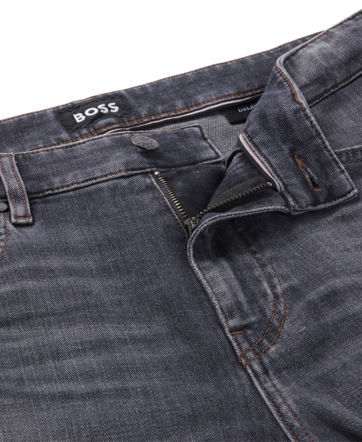 Boss by Hugo Men's Soft-Touch Denim Slim-Fit Jeans