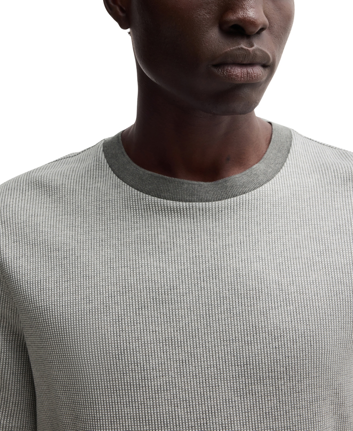 Boss by Hugo Men's Structured Cotton Regular-Fit T-Shirt