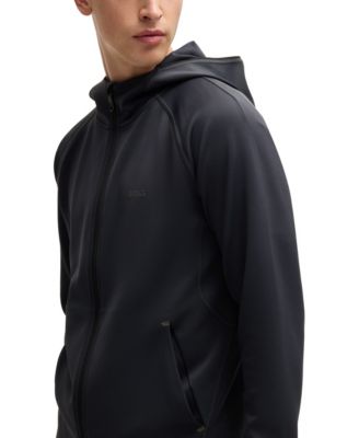 Men's Reflective Branding Zip-Up Hoodie