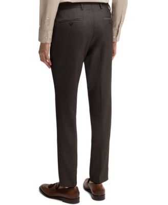 Men's Micro-Patterned Stretch Virgin Wool Slim-Fit Suit