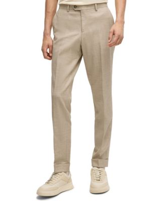 Men's Patterned Tweed Two-Piece Suit