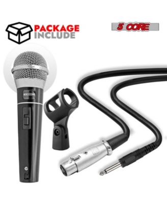 Microphone XLR Dynamic Karaoke Singing Handheld Microfono Professional Vocal DJ Music Mic - 2PCS