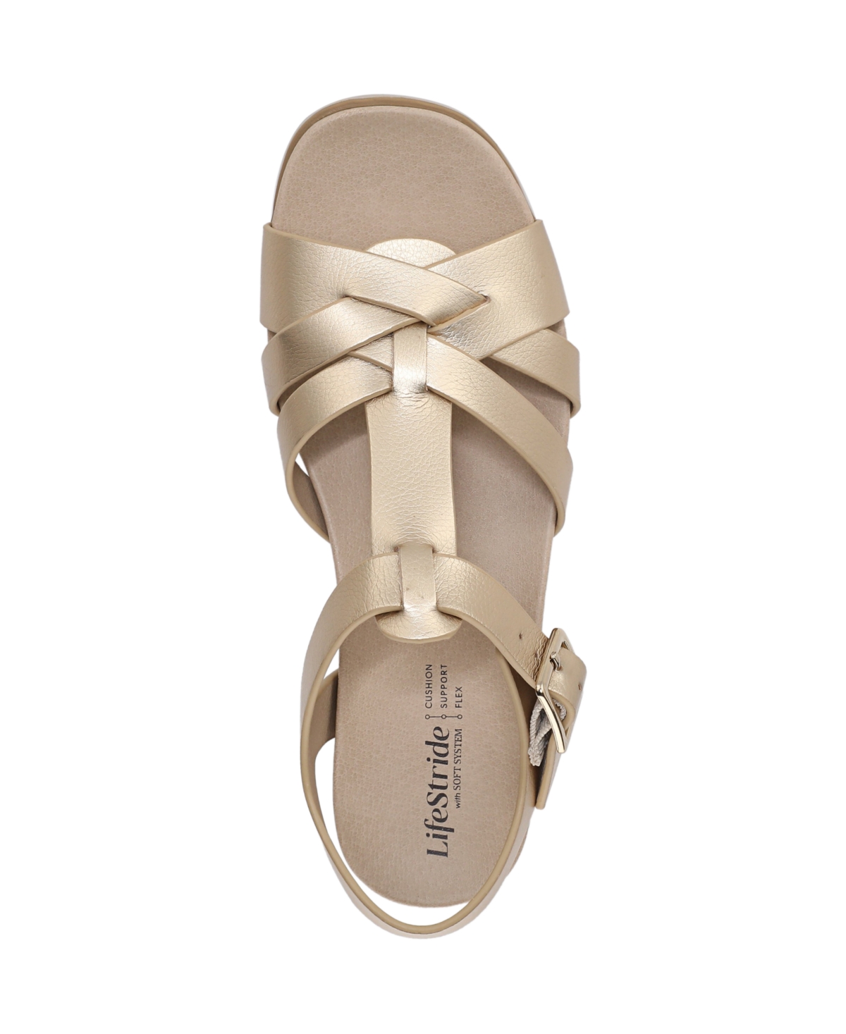 Lifestride Women's Grandiose Strappy Sandals In Gold