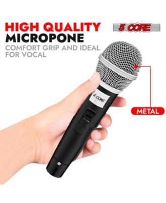 Microphone XLR Dynamic Karaoke Singing Handheld Microfono Professional Vocal DJ Music Mic - 2PCS