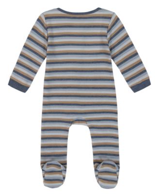 Baby Boys' Zip-Front Footed Coverall