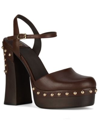 Jeffrey Campbell - Women's Extrovert Wooden Platform Pumps