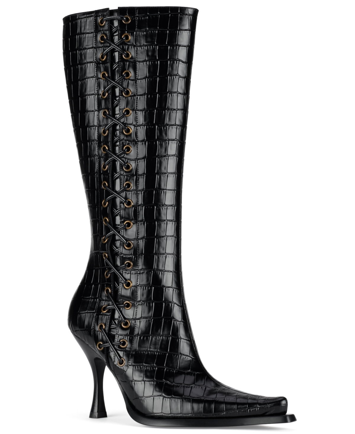 Jeffrey Campbell Women's Stunna Knee-High Dress Boots