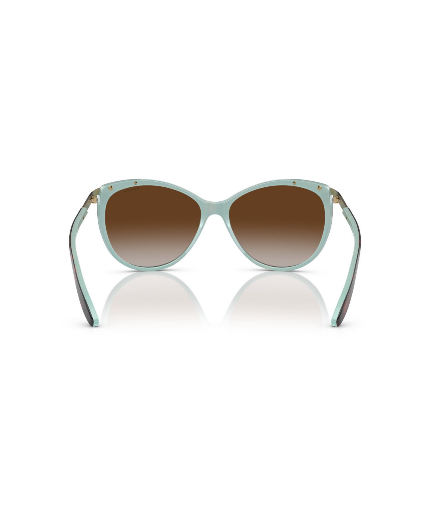 Женские солнцезащитные очки Ralph by Ralph Lauren Cat Eye Sunglasses, RA5150, цвет: Коричневый — фото 3
