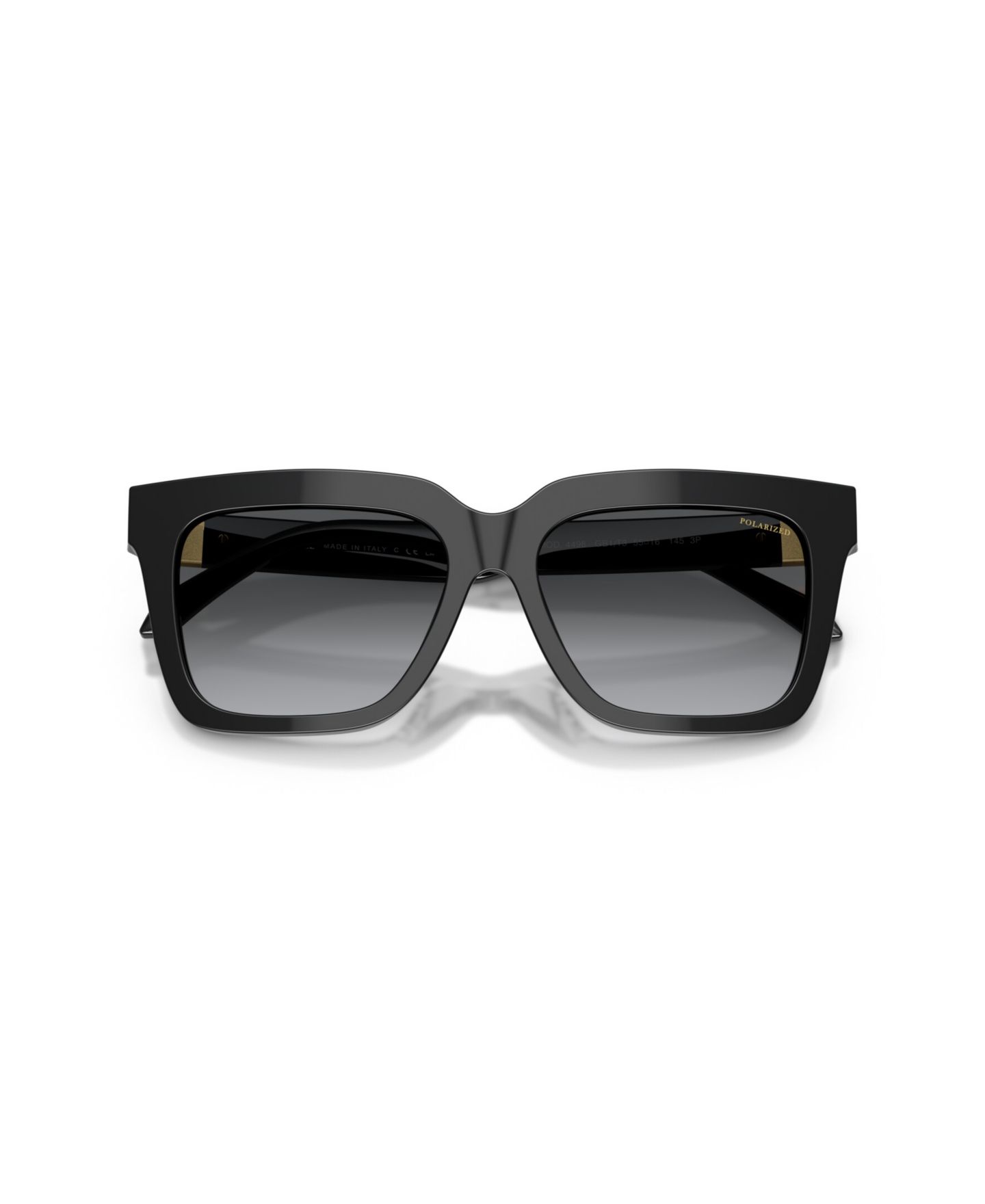 Женские солнцезащитные очки Versace Polarized Sunglasses, VE4498, цвет: Чёрный / Серый — фото 4