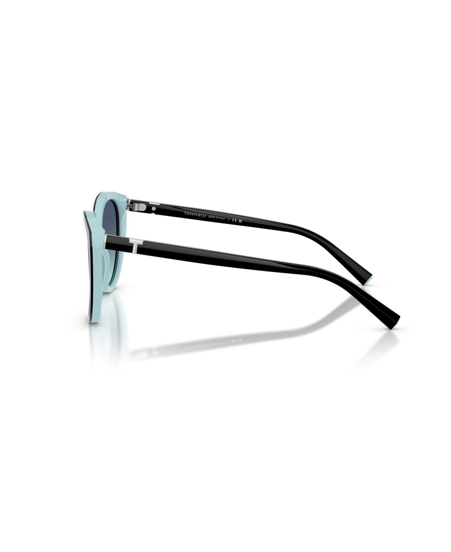 Женские солнцезащитные очки Tiffany & Co. Cat Eye Sunglasses, TF4251, цвет: Синий — фото 4