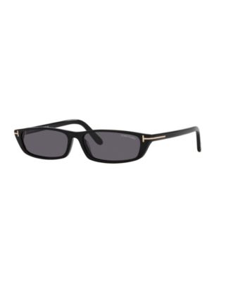 Tom Ford - Wipe clean Acetate Imported Frame Shape: Square Frame Material: Acetate  Gender: Womens, Mens, Unisex Eye/Bridge/Temple Width: 59/15/140  Best for Face Shape: Round  Case or microfiber pouch included