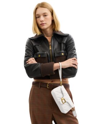 Quilted Tabby Mini Chain Crossbody Bag 19