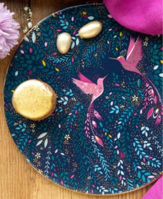Sara Miller India Hummingbird Serving Plate