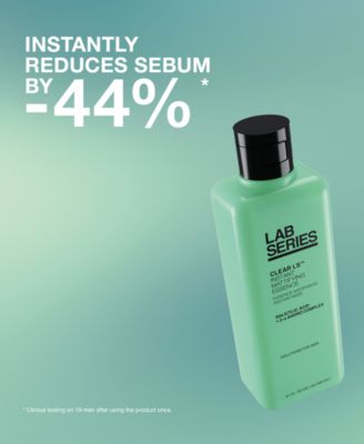 Skincare for Men Clear LS Oil Control Mattifying Toner, 6.7 oz