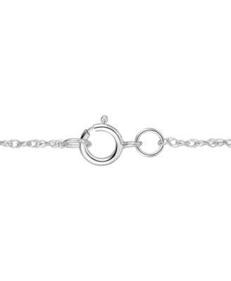 Diamond Pendant Necklace (1/4 ct. t.w.) in Sterling Silver