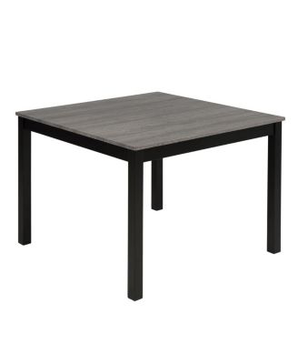 Modern Kitchen Table with Upholstered Chairs, Compact Dining Set for Small Spaces - 5-Piece Square Dining Table Set for 4