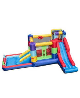Inflatable Bounce House with 680W Blower and Ball Pit