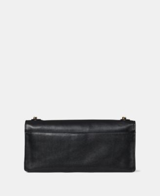 Deco Medium Fine Grain Leather Soft Shoulder Bag