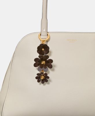 Mixed Material Spade Flower Bag Charms