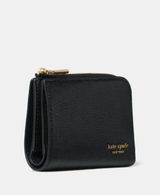 Devin Pebbled Leather Compact Wallet