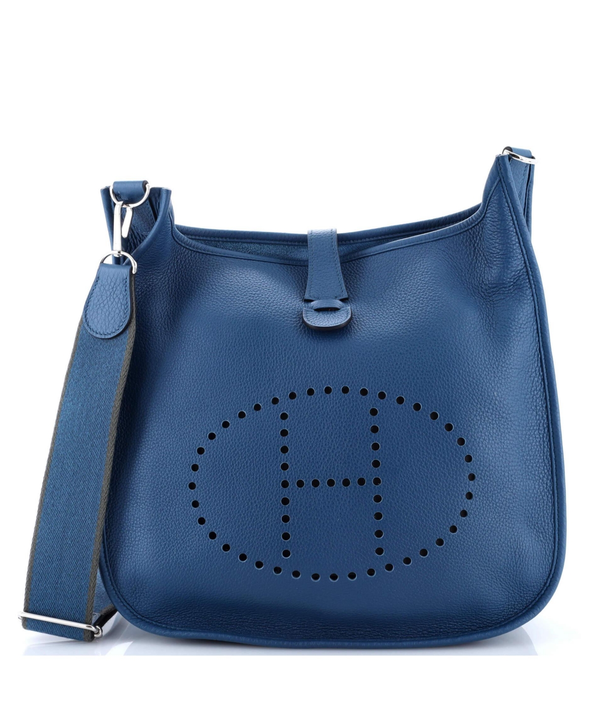 Pre-Owned Hermes Gm Evelyne Bag Gen Iii Clemence