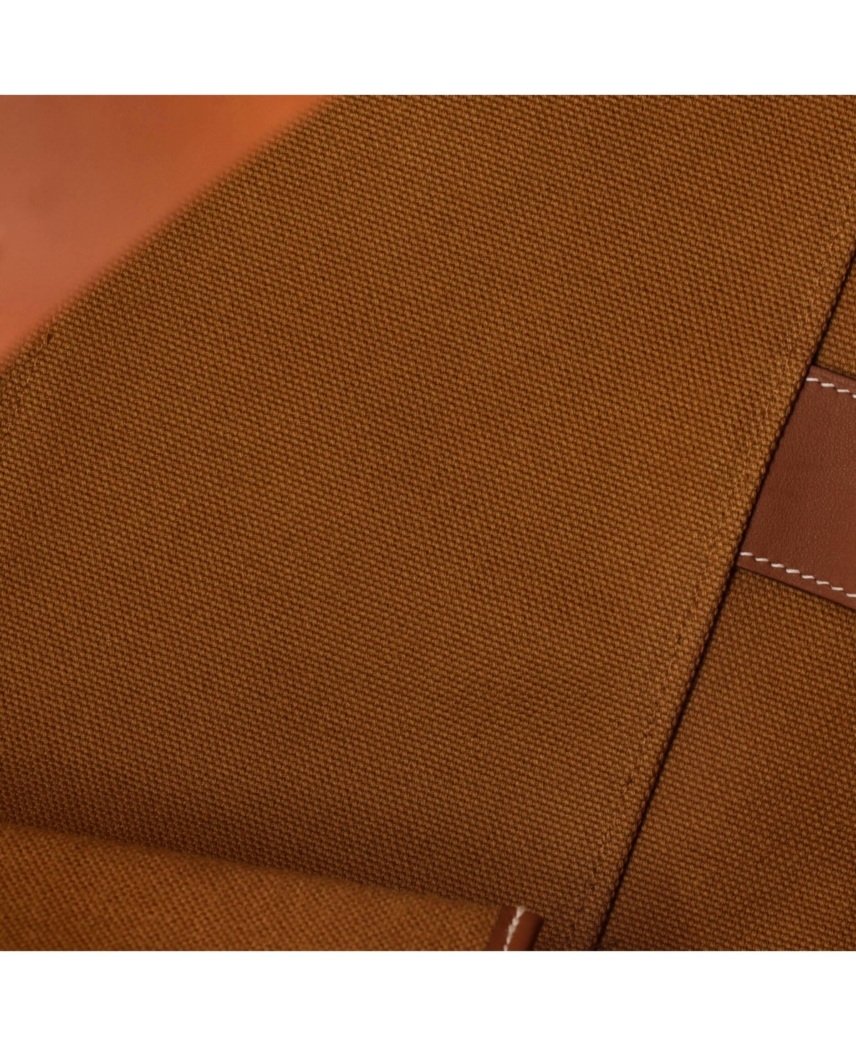 Pre-Owned Hermes 35 Etriviere Pocket Tote Toile and Leather