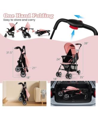 Toddler / Foldable, Lightweight, Travel-friendly, 5-Point Safety System / Stroller