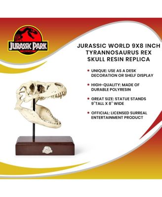 Jurassic World 9x8 Inch Tyrannosaurus Rex Skull Resin Replica