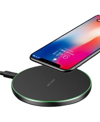 Fast Wireless Charger 15W, Charging Pad Compatible with iPhone 13/12/12 Pro Max/11/XR/X, Samsung Galaxy S21/S20 Ultra/S10/S9