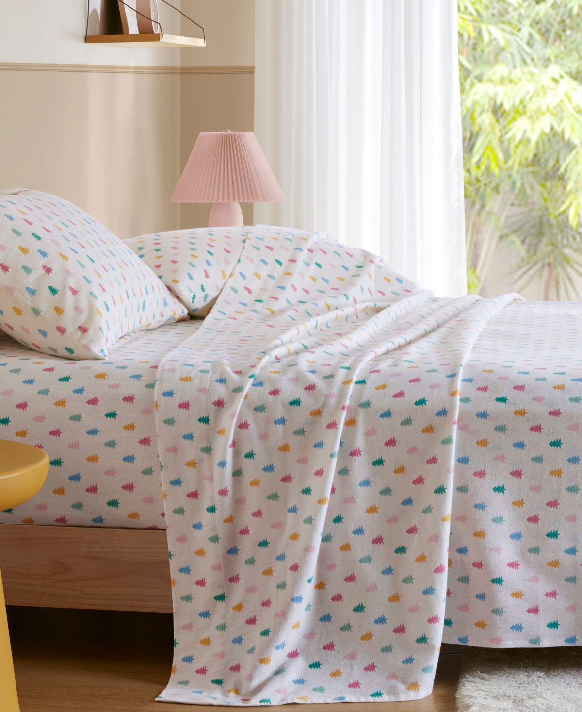 Intelligent Design Novelty Printed Flannel 3-pc. Sheet Set, Twin Xl