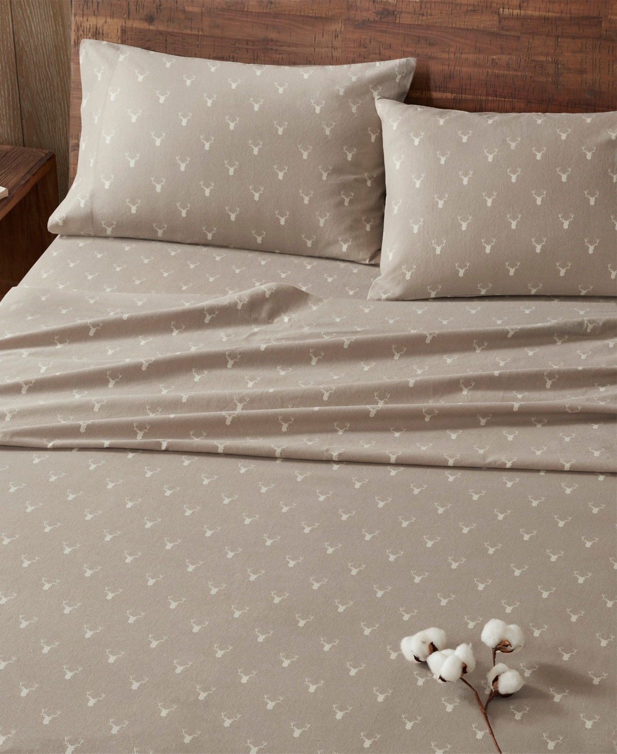 Woolrich Printed Flannel 4-pc. Sheet Set, California King