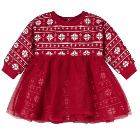 Платье Gerber Tulle Dress для девочек-малышей, цвет: Снежный