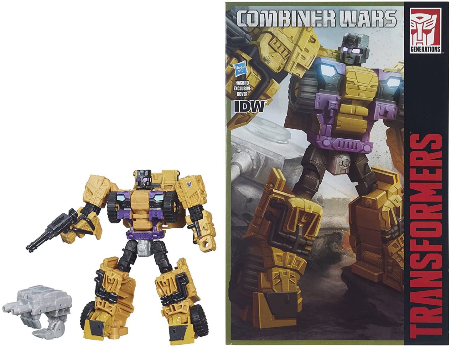 Детская фигурка Transformers Deluxe Swindle Generations Combiner Wars — фото 2