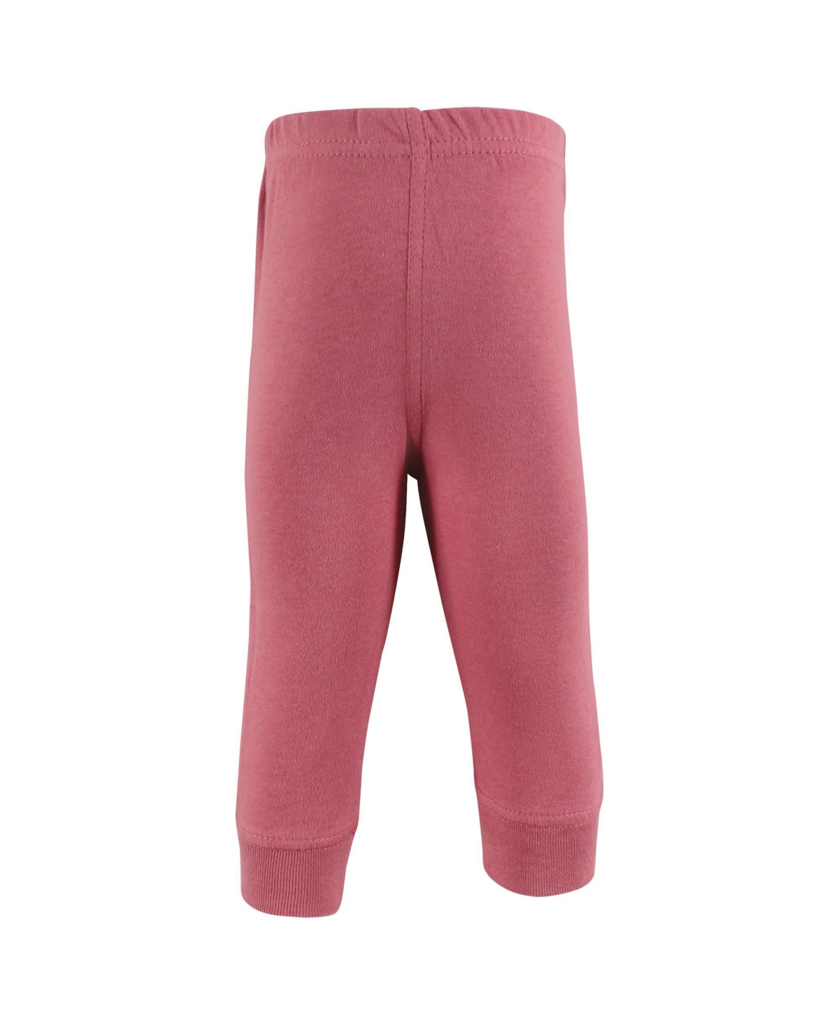 Hudson Baby Baby Girls Hudson Cotton Pants and Leggings, Pink Sage, 6-9 Months