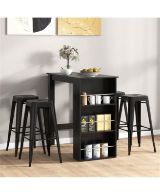 Contemporary Bar Table for Kitchen or Dining Room Use