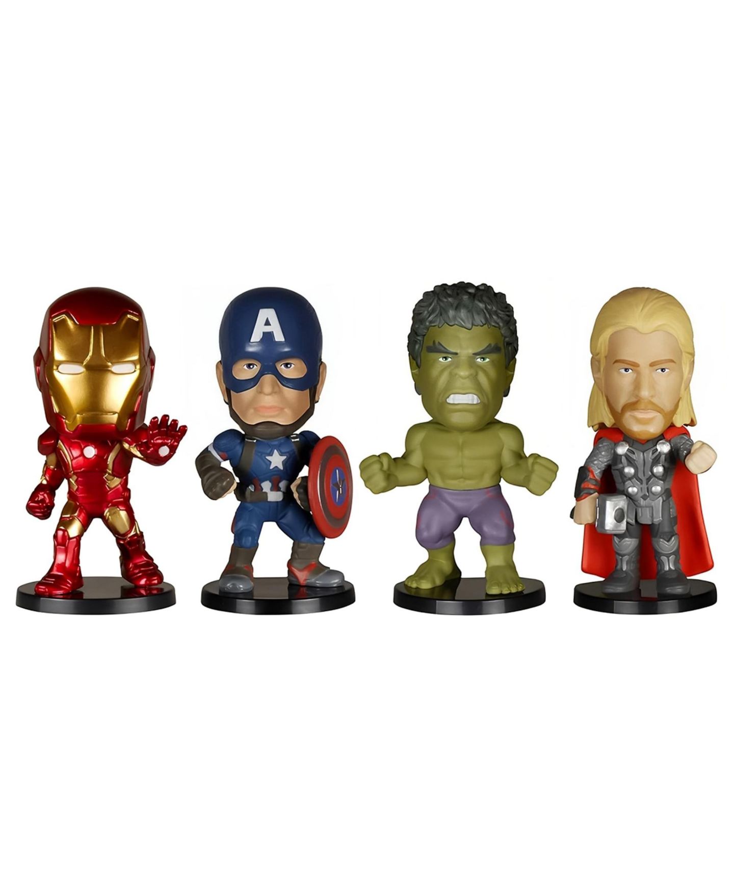 Детские фигурки Funko Marvel Avengers Age of Ultron Mini Wacky Wobbler 3" 4-Pack — фото 3