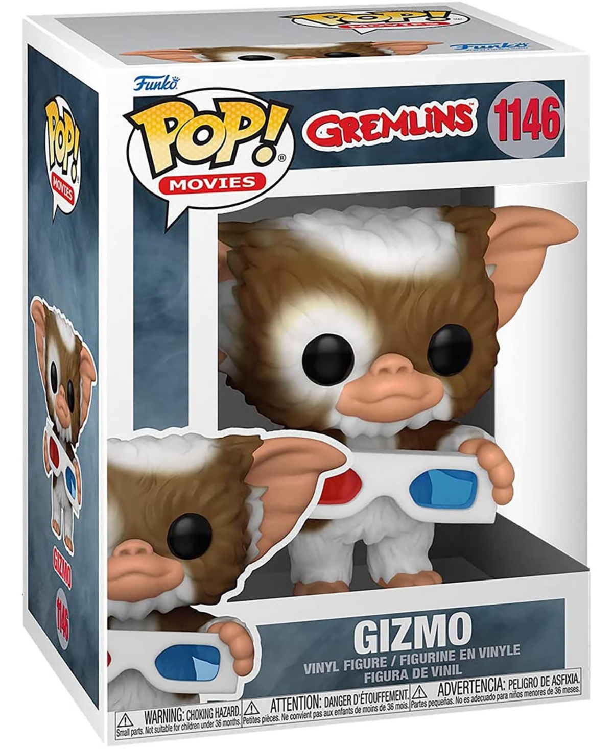 Funko Gremlins Pop Vinyl Figure | Gizmo w/ 3D Glasses